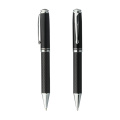 Gold Metall Carbon Faser Stift 1,0 mm Mittelpunkt Stift Set schwarzer Tinte Custom Logo Business Bester Schreibstift